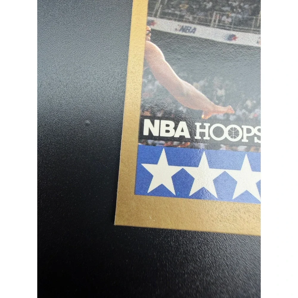 1990 NBA Hoops Michael Jordan All-Star East Card 5 Chicago Bulls Gold Border